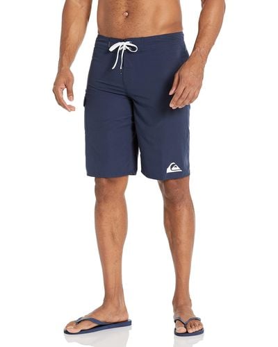 Quiksilver Standard Everyday 22 Inch Boardshort Swim Trunk Bathing Suit - Blue