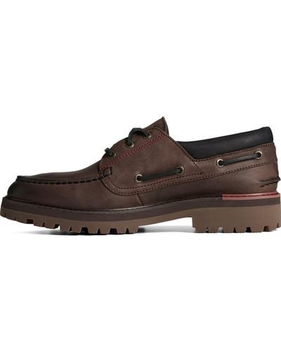Sperry Top-Sider Authentic Original 3-eye Lug Boat Shoe - Brown