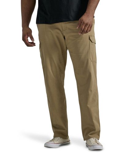 Lee Jeans Big & Tall Extreme Motion Twill Cargo Pant - Green
