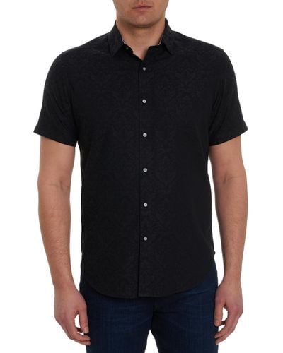 Robert Graham 's Bayview Short-sleeve Button-down Shirt - Black