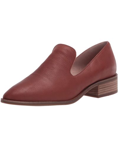 Lucky Brand Womens Garny Flat Loafer - Red