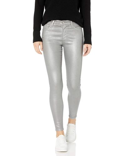 AG Jeans Farrah High-rise Skinny Fit Ankle Pant - Gray