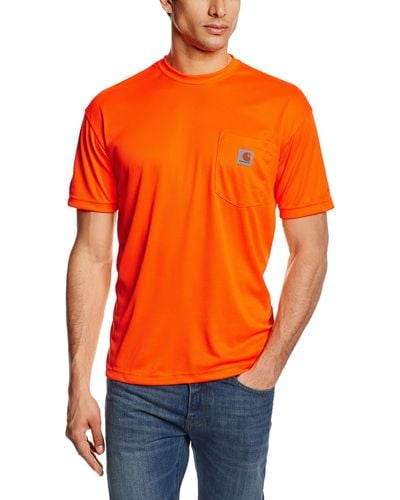 Carhartt Force Color Enhanced Short Sleeve T-shirt - Orange