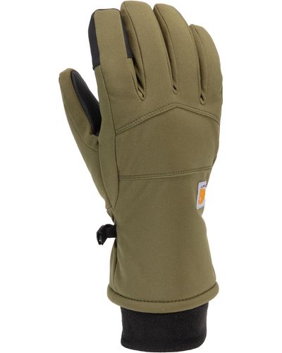 Carhartt Storm Defender Insulated Softshell Glove - Green