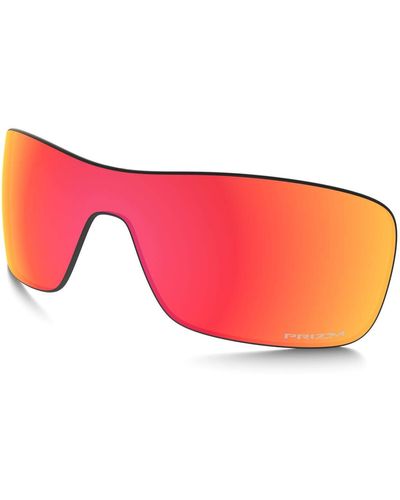 Oakley Womens Turbine Rotor Replacement Sunglass Lenses - Red