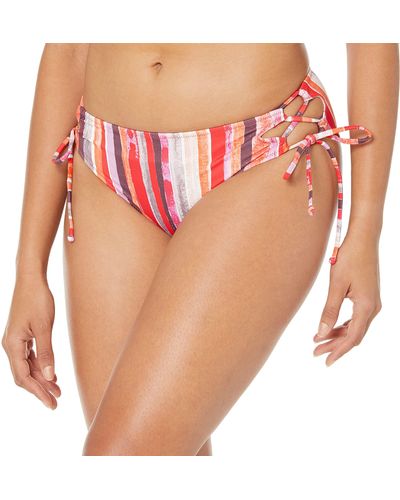 Freya Womens Bali Bay Rio Side Tie Bikini Bottoms - Pink