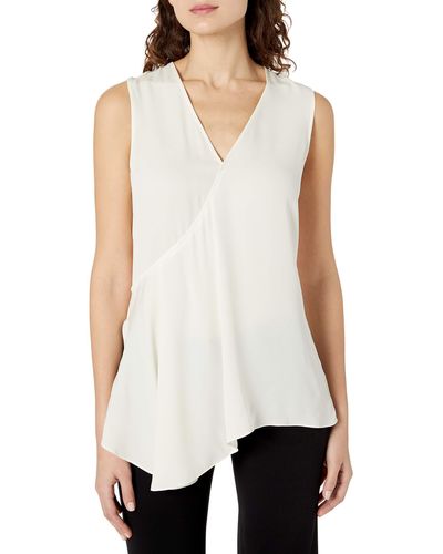Theory Fluid Top - White