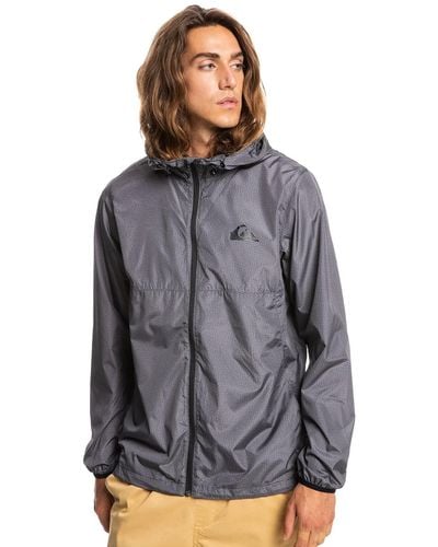 Quiksilver Mens Everyday Track Jacket - Gray