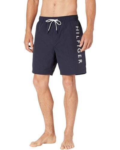 Tommy Hilfiger Standard 7" Swim Trunks - Blue