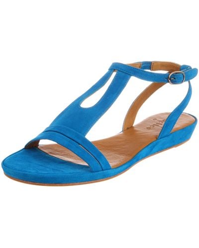 Coclico Rocio T-strap Sandal,turquoise,40 M Eu/9 M Us - Blue