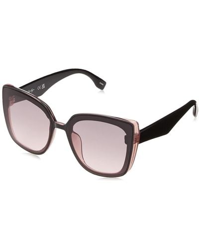 Jessica Simpson J6129 Oversized Cat Eye Sunglasses With 100% Uv Protection. Glam Gifts For Her - Black