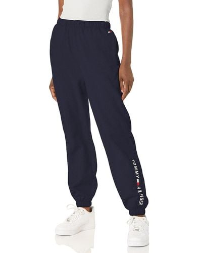 Women to pants Hilfiger Online | up 68% Sale Lyst for Track off | sweatpants Tommy and