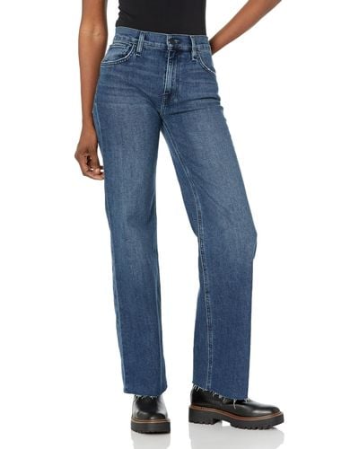 Hudson Jeans Jeans Rosie High-rise Wide Leg - Blue