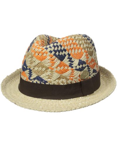La Fiorentina Straw Panama Hat - Multicolor
