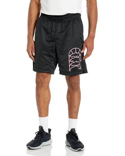 adidas Mens World Wide Hoops Shorts - Black