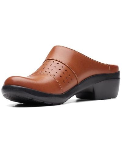 Clarks S Angie Maye Mule - Brown