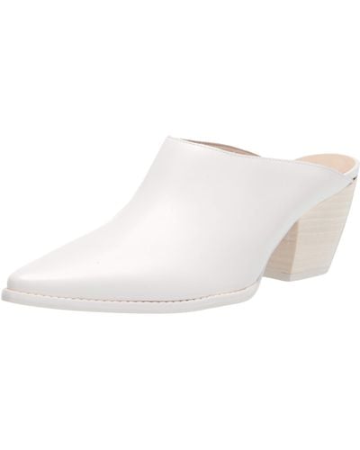 Matisse Cammy Pointed Toe Mule - White