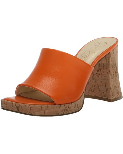 Jessica Simpson Kashet Sandal-platform - Orange