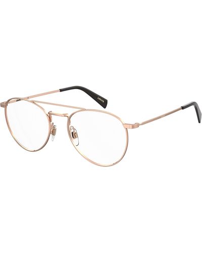 Levi's Adult Lv 1006 Prescription Eyeglass Frames - Metallic