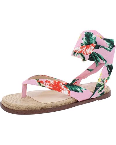 Jessica Simpson Abramo Espadrille Sandal Flat - Pink