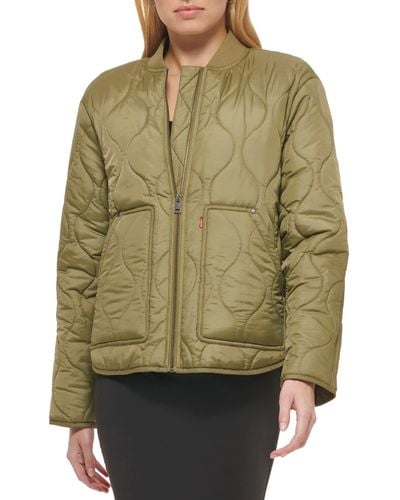 Levi's Onion Quilted Liner Jacket - Green
