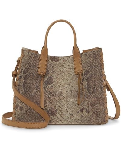 Lucky Brand Rysa Small Satchel Handbag - Brown