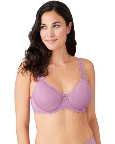 Wacoal Plus Size Basic Beauty T-shirt Bra - Purple