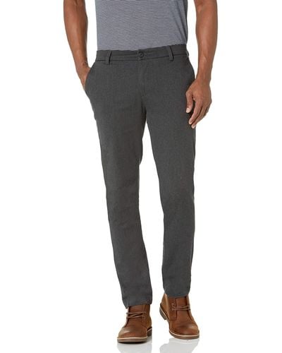 Dockers Slim Fit Signature Khaki Lux Cotton Stretch Pants D1 - Gray