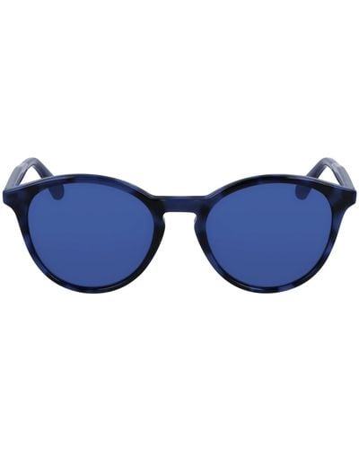 Calvin Klein Ck23510s Round Sunglasses - Blue