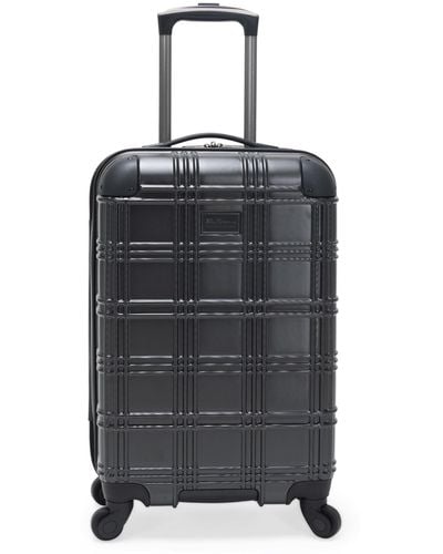 Ben Sherman Abs 4-wheel 3-piece Nested Set Luggage: 20" Carry-on - Gray