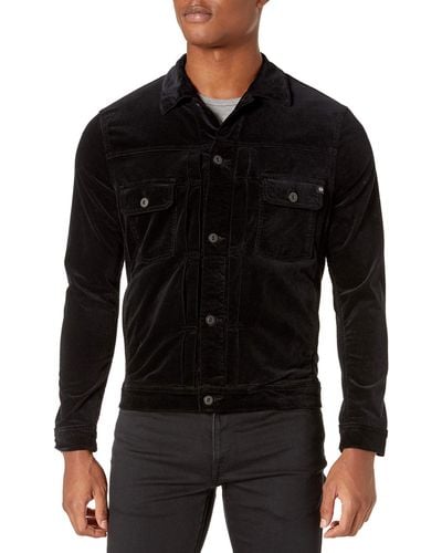AG Jeans Omaha Denim Jacket - Black