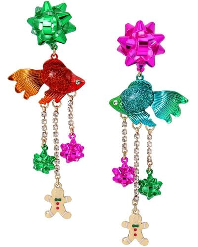 Betsey Johnson Earrings and ear cuffs for Women | Black Friday Sale ...