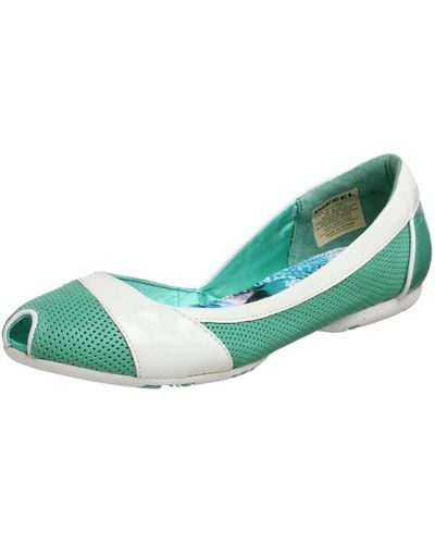 DIESEL Melody Flat,biscay Green,7 M Us