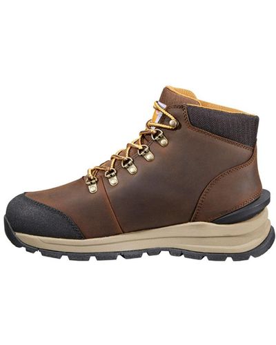 Carhartt Gilmore Waterproof 5" Alloy Toe Work Hiker Boot - Brown