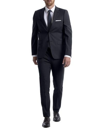 Calvin Klein Skinny Fit Stretch Suit - Blue