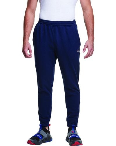 Champion , Gameday Sweatpants, Best Comfortable Cargo Jogger Pants, 31" Inseam, Athletic Navy-586644, X-large - Blue