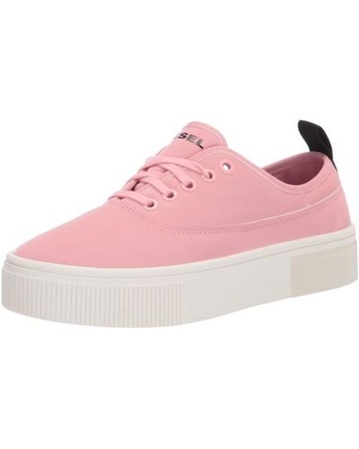 DIESEL Womens Fashion Sneaker - Pink