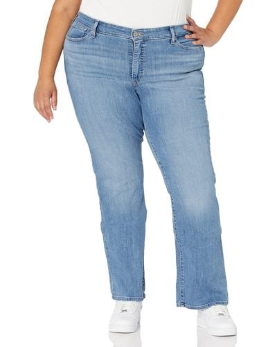 Levi's Plus-size Classic Bootcut Jeans - Blue