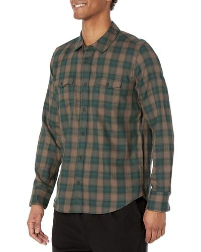 PAIGE Everett Long Sleeve Shirt - Green