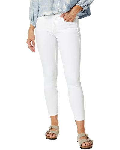 Lucky Brand Mid-rise Ava Skinny In Bright White