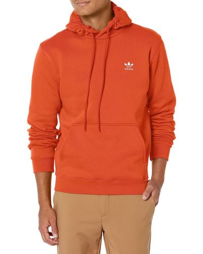 adidas Originals Trefoil Essentials Hoodie - Orange