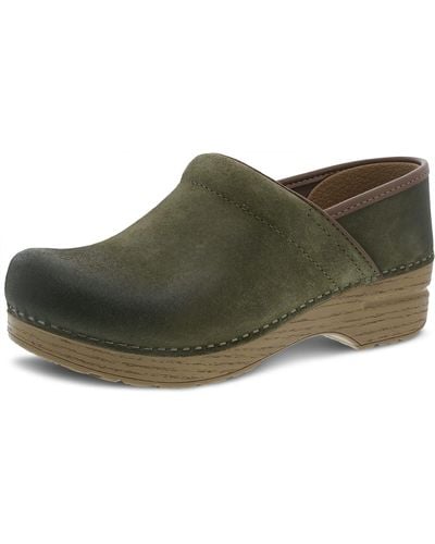 Dansko On Clogs 5.5-6 M Us – Anti-fatigue Rocker Sole And Arch Support For - Green