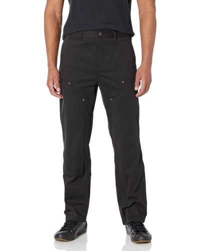 Lacoste Striaight Fit Twill Cotton Chino Pants - Black