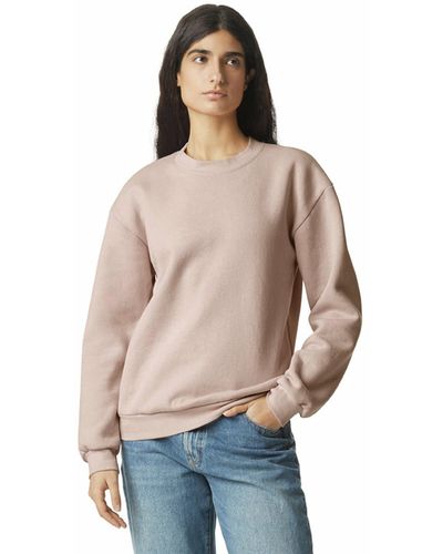 American Apparel Reflex Fleece Crewneck Sweatshirt - Pink