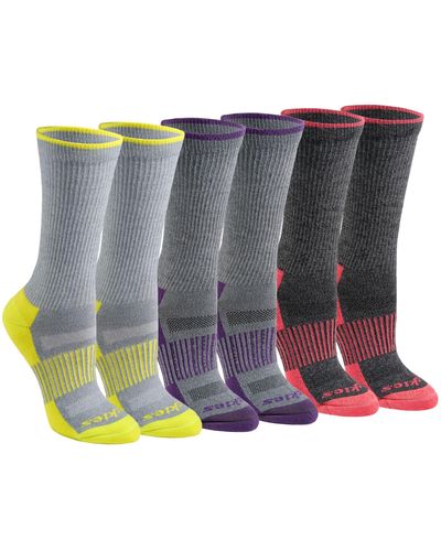 Dickies Dri-tech Essential Moisture Wicking Crew Sock - Multicolor