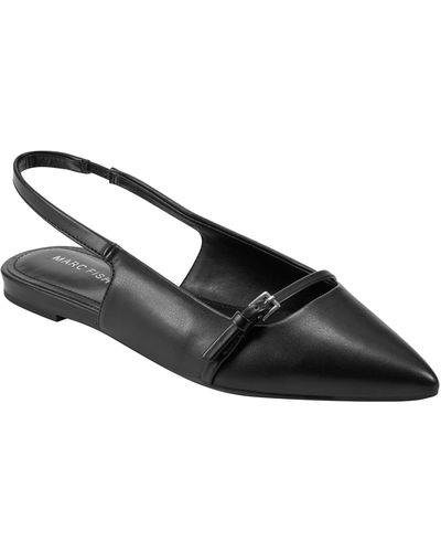 Marc Fisher Elelyn Ballet Flat - Black