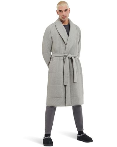 UGG Quade Quilted Robe - Gray