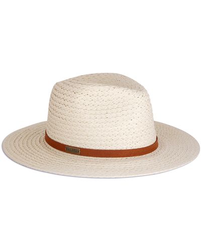 Nicole Miller Straw Sun Hats For - White
