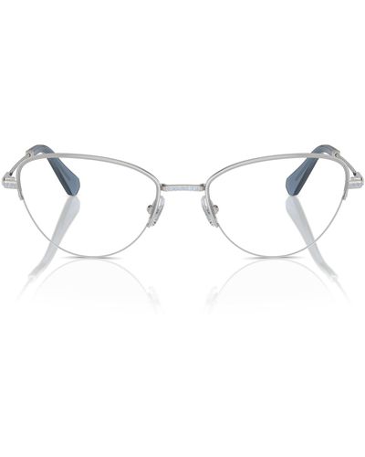 Swarovski Sk1010 Cat Eye Prescription Eyewear Frames - Black