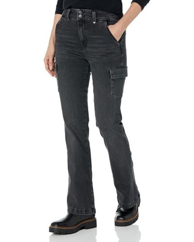 PAIGE Dion 32in With Cargo Pockets - Black